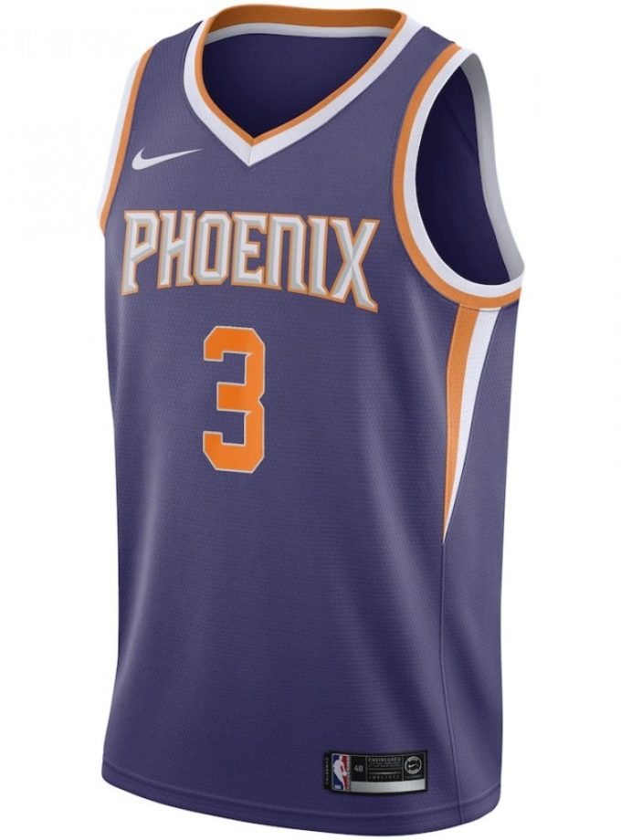 Men's Phoenix Suns Chris Paul #3 Nike Purple 2020/21 Swingman Jersey - Icon Edition