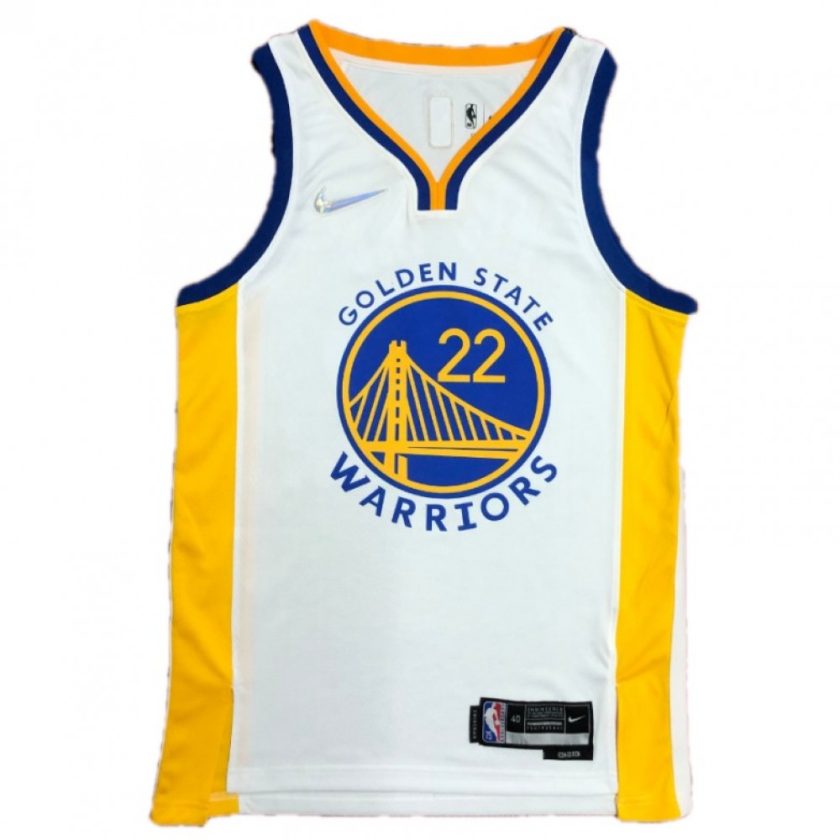 Men's Golden State Warriors Andrew Wiggins #22 Nike White 2021/22 Swingman Jersey - Association Edition