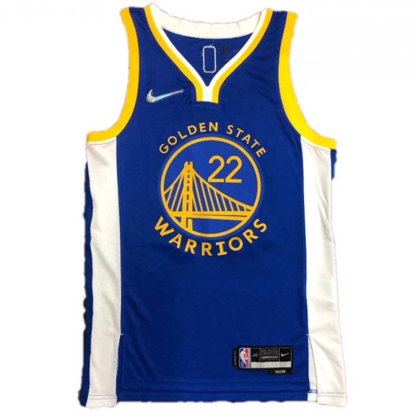 Men's Golden State Warriors Andrew Wiggins #22 Nike Royal 21/22 Swingman Jersey-Icon Edition