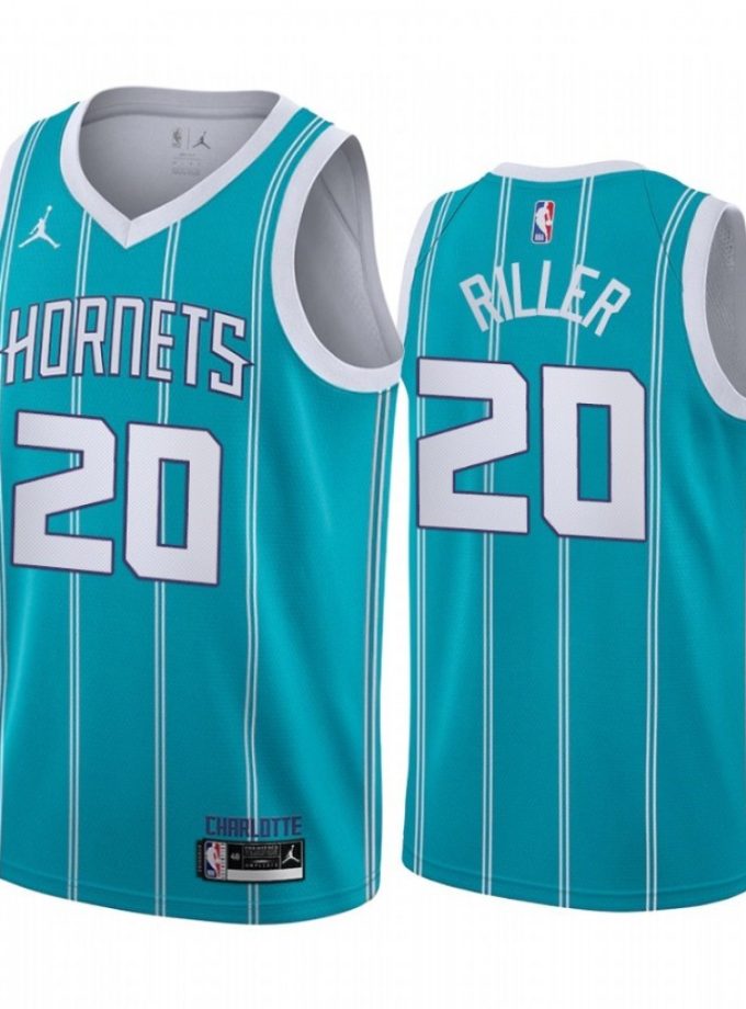 Men's Charlotte Hornets Hayward #20 Jordan Brand Blue 20/21 Swingman Jersey - Association Edition