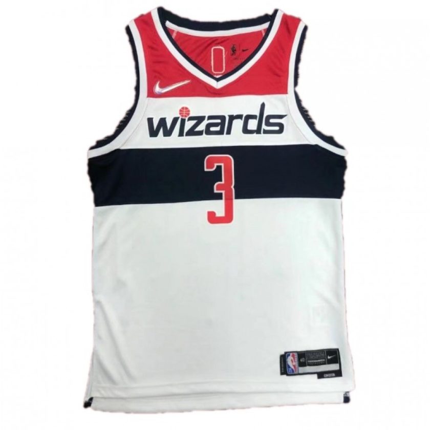 Men's Washington Wizards Bradley Beal #3 Nike White 21/22 Swingman NBA Jersey - Association Edition