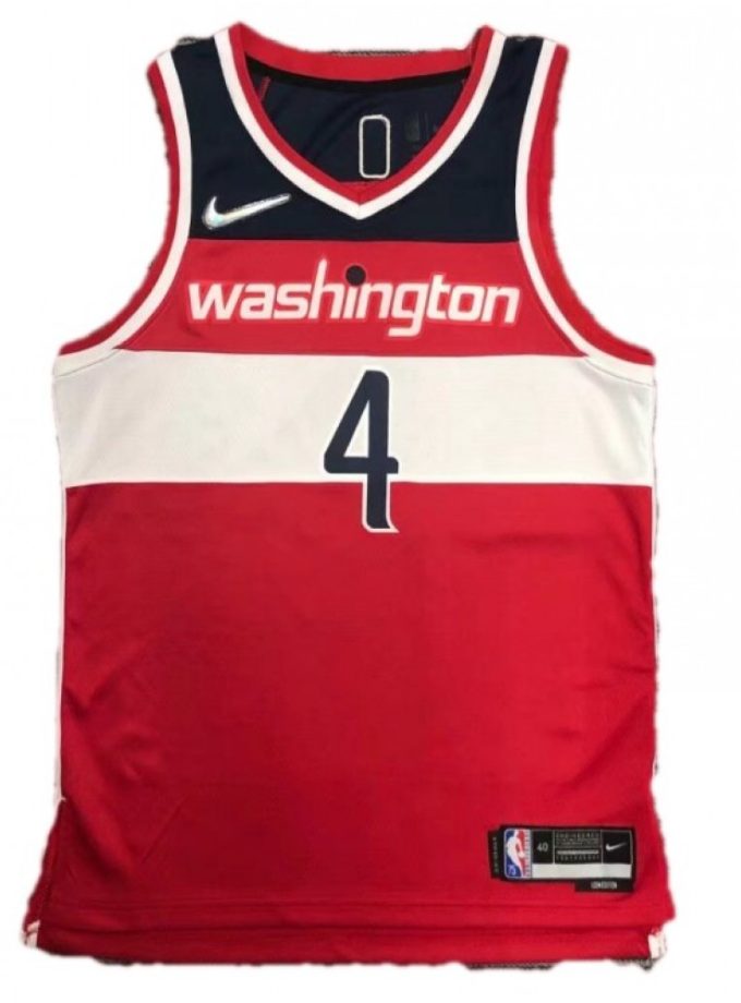 Men's Washington Wizards Russell Westbrook #4 Nike Red 2021/22 Swingman NBA Jersey - Icon Edition