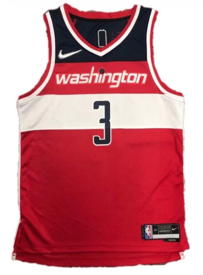 Men's Washington Wizards Bradley Beal #3 Nike Red 2021/22 Swingman NBA Jersey - Icon Edition