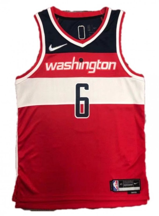 Men's Washington Wizards Montrezl Harrell #6 Nike Red 2021/22 Swingman NBA Jersey - Icon Edition