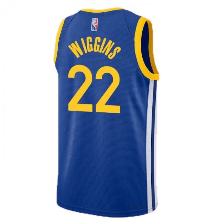 Men's Golden State Warriors Andrew Wiggins #22 Nike Royal 21/22 Swingman Jersey-Icon Edition