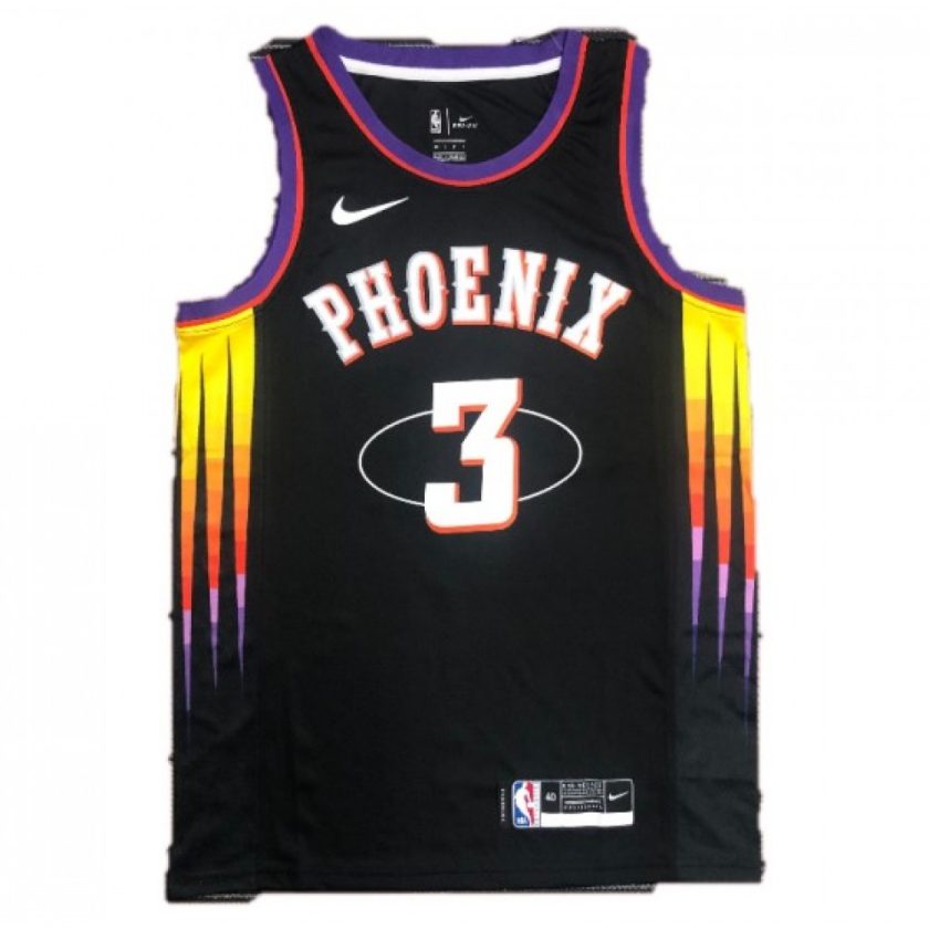 Men's Phoenix Suns Chris Paul #3 Nike Black 2021/22 Swingman NBA Jersey-Mixtape Edition