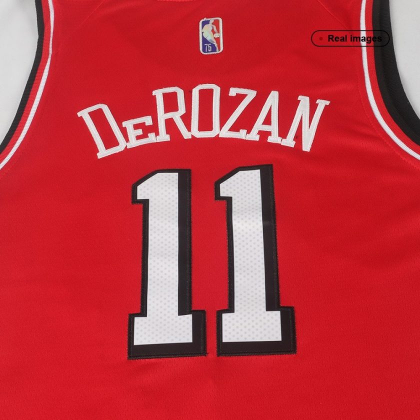 Men's Chicago Bulls DeMar DeRozan #11 Nike Red 2021/22 Swingman NBA Jersey - City Edition