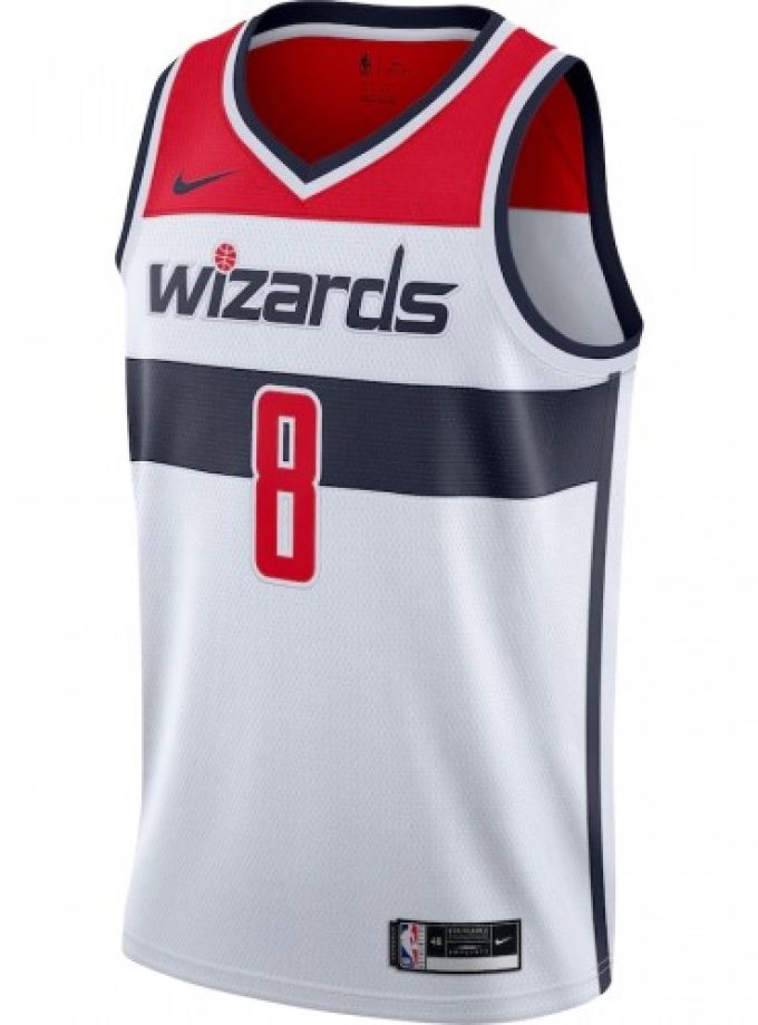 Men's Washington Wizards Rui Hachimura #8 Nike White 2020/21 Swingman Jersey - Association Edition