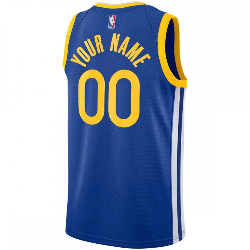 Golden State Warriors Nike Unisex 2019/20 Custom Swingman Jersey - Royal - Icon Edition