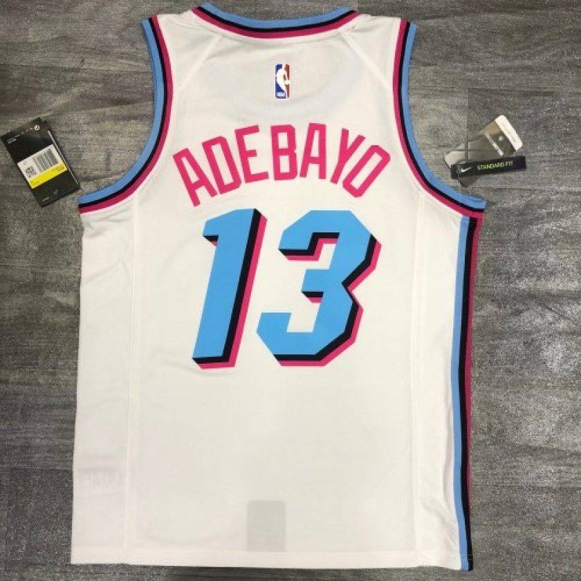 Men's Miami Heat Bam Adebayo #13 White 19-20 Swingman Jersey - City  Edition