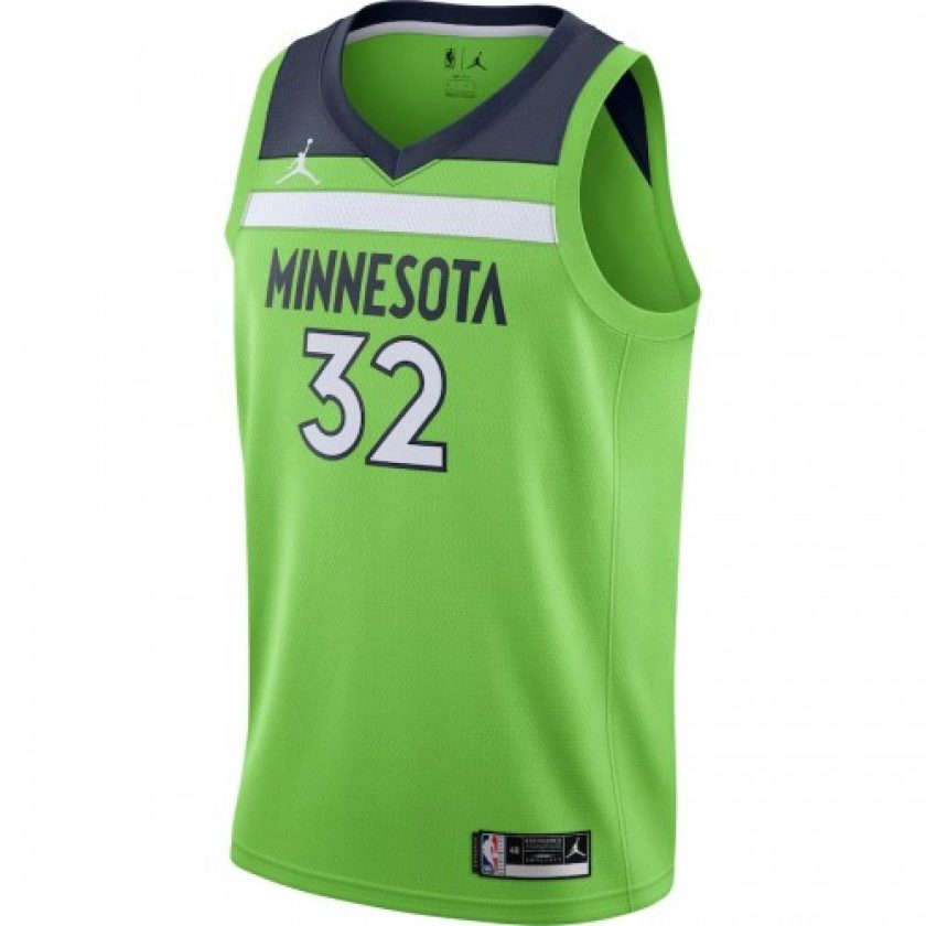 Men's Minnesota Timberwolves Karl-Anthony Towns #32 Jordan Green 20/21 Swingman Jersey