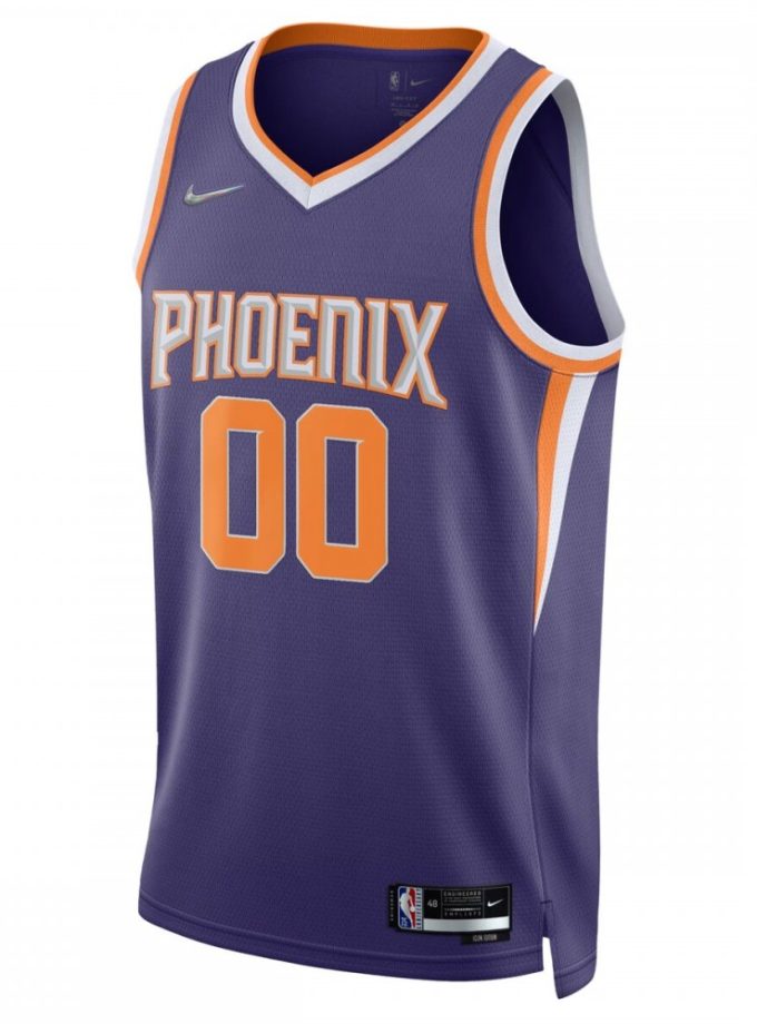 Phoenix Suns Nike 2021/22 Diamond Swingman Custom Jersey - Icon Edition - Purple