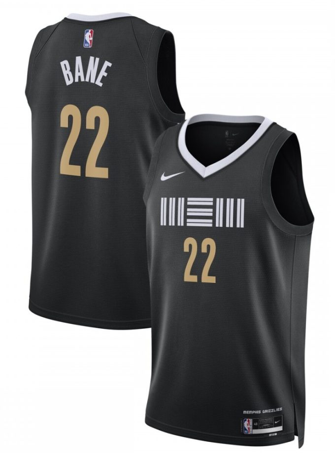 Desmond Bane Memphis Grizzlies Nike Unisex 2023/24 Swingman Jersey - Black - City Edition