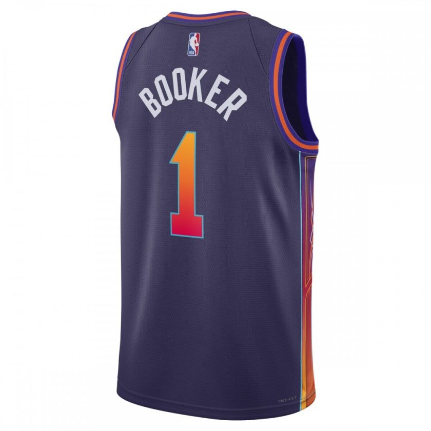 Devin Booker Phoenix Suns Nike Unisex 2023/24 Swingman Jersey - Purple - City Edition