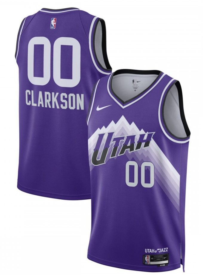 Jordan Clarkson Utah Jazz Nike Unisex 2023/24 Swingman Jersey - Purple - City Edition