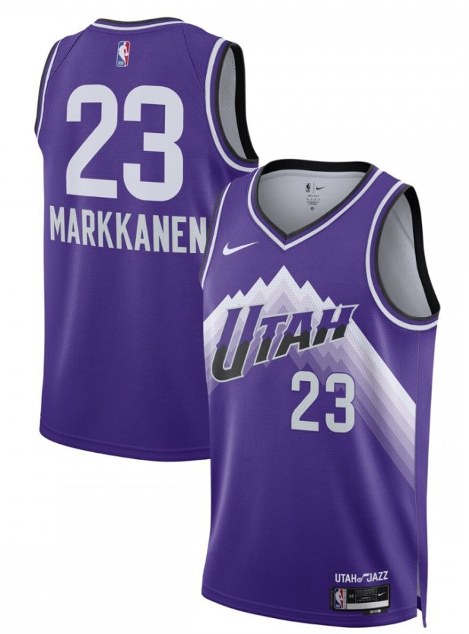 Lauri Markkanen Utah Jazz Nike Unisex 2023/24 Swingman Jersey - Purple - City Edition