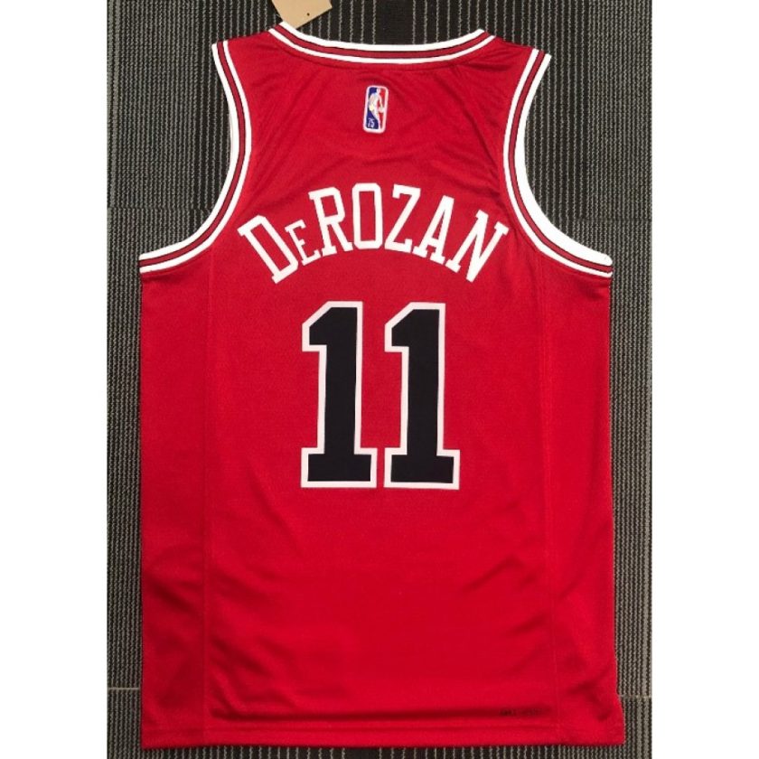 Men's Chicago Bulls Chicago Bulls DeRozan #11 Red 2021Swingman NBA Jersey - Icon Edition