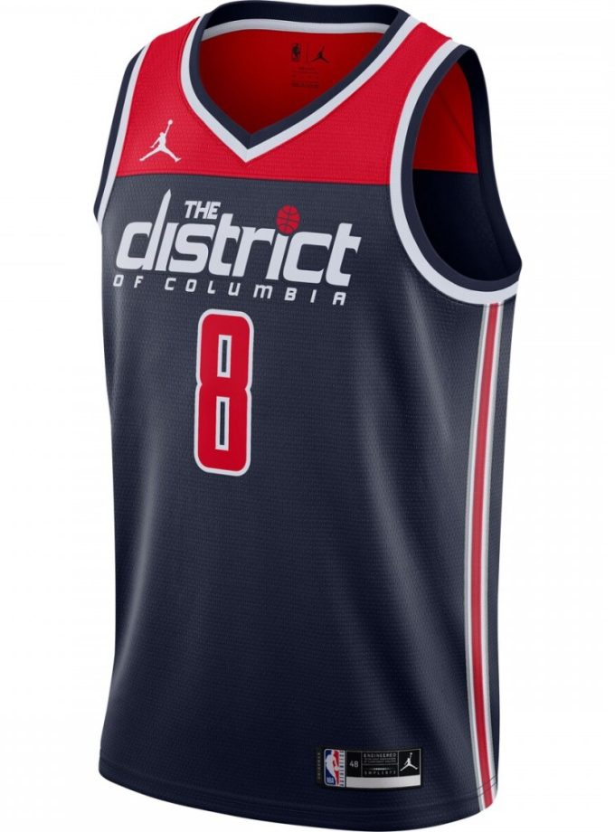 Rui Hachimura Washington Wizards Jordan Brand 2020/21 Swingman Player Jersey - Statement Edition - Navy