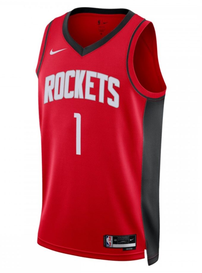 Jabari Smith Jr. Houston Rockets Nike Unisex 2022 NBA Draft First Round Pick Swingman Jersey - Icon Edition - Red