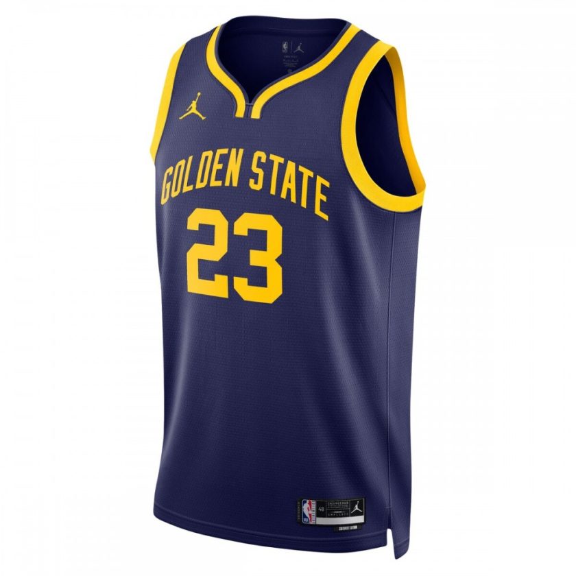 Draymond Green Golden State Warriors Jordan Brand 2022/23 Statement Edition Swingman Jersey - Navy