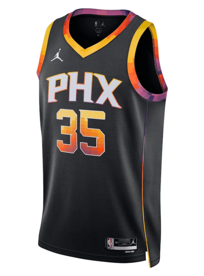 Kevin Durant Phoenix Suns Jordan Brand 2022/23 Statement Edition Swingman Jersey - Black