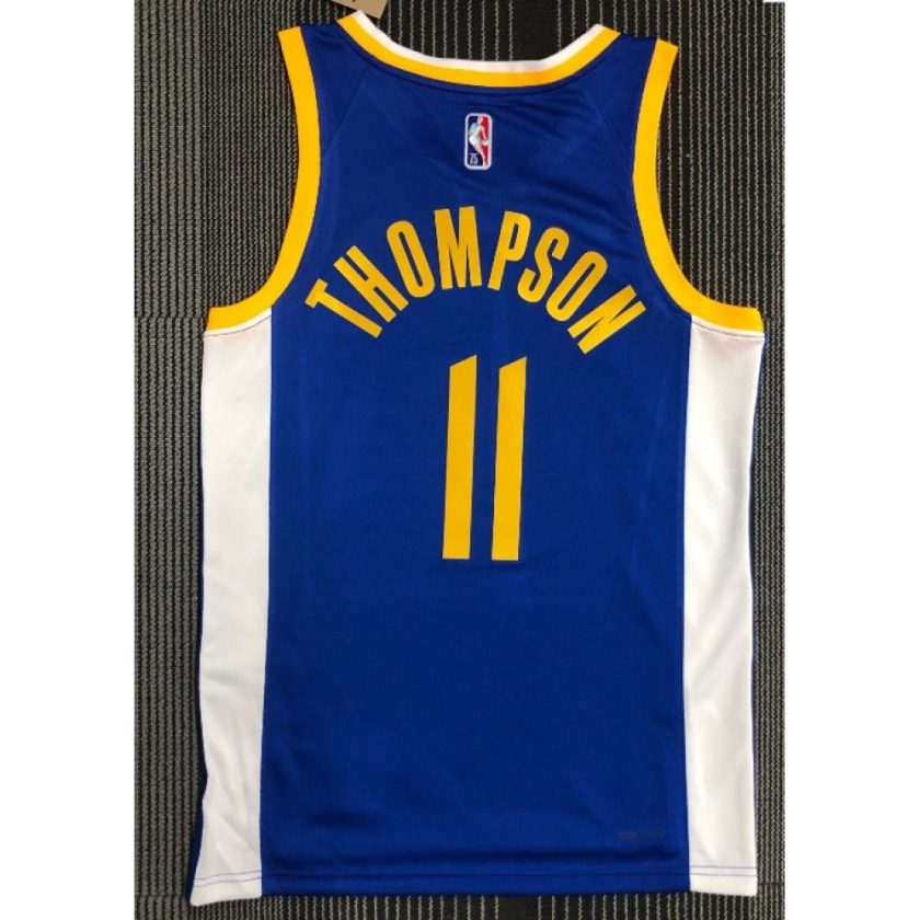 Men's Golden State Warriors Klay Thompson #11 Nike Royal 21/22 Swingman Jersey -Icon Edition