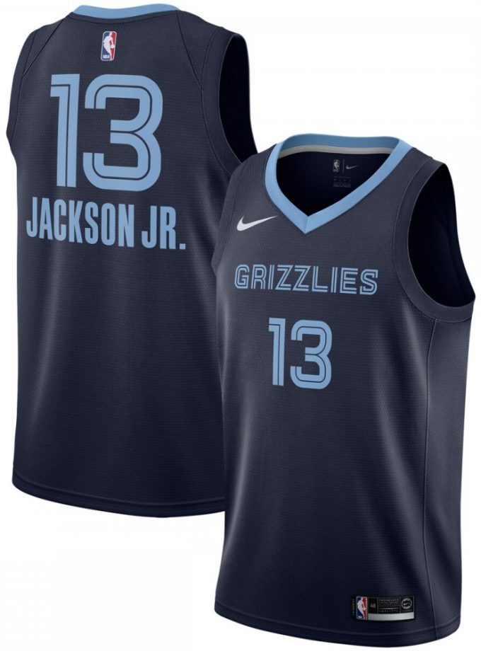 Memphis Grizzlies Jaren Jackson Nike Men's Swingman Team Jersey - Navy