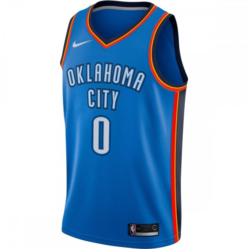 Russell Westbrook Oklahoma City Thunder Nike Swingman Player Jersey - Icon Edition - Blue