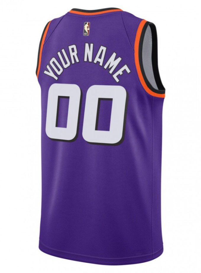 Phoenix Suns Nike Youth Custom Swingman Jersey - Classic Edition - Purple