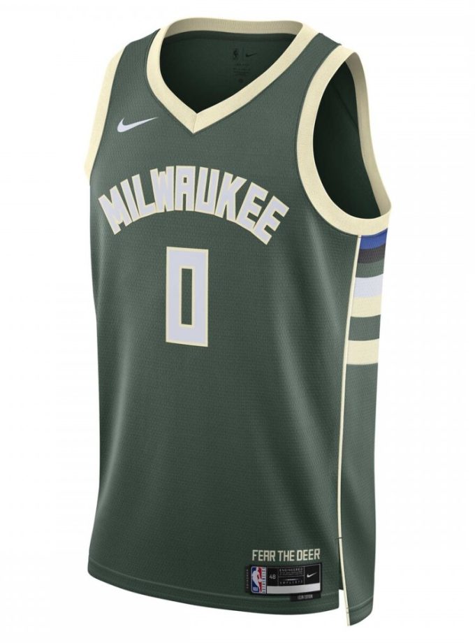 Damian Lillard Milwaukee Bucks Nike Unisex Swingman Jersey - Icon Edition - Hunter Green