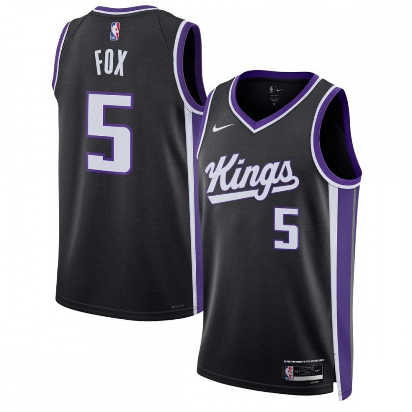 De'Aaron Fox Sacramento Kings Nike Unisex Swingman Jersey - Icon Edition - Black