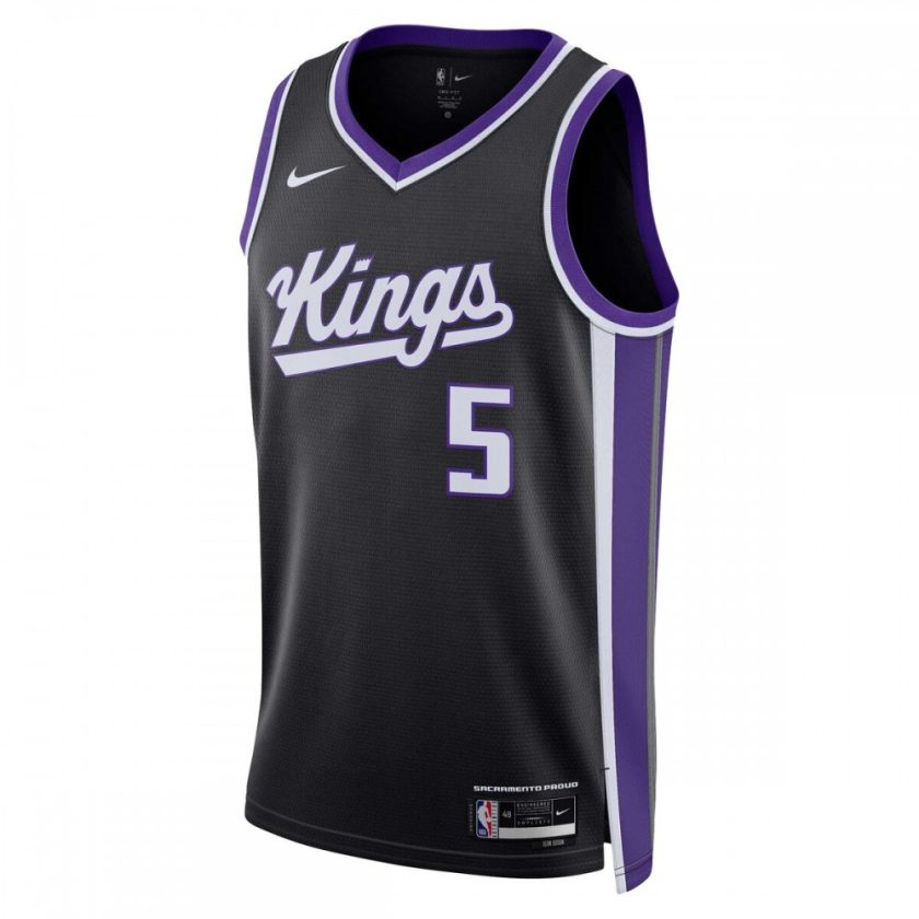 De'Aaron Fox Sacramento Kings Nike Unisex Swingman Jersey - Icon Edition - Black