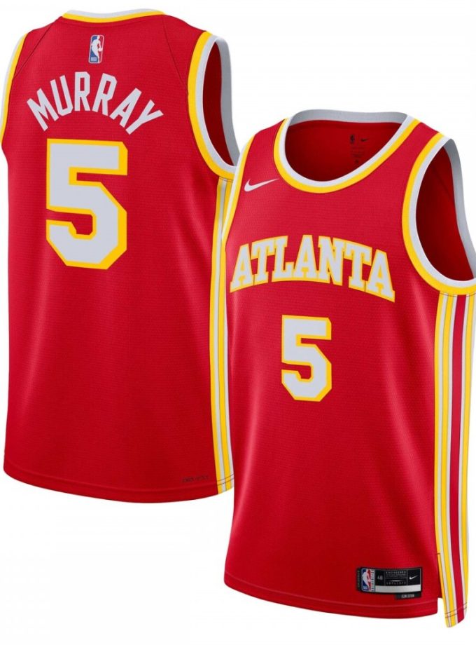 Dejounte Murray Atlanta Hawks Nike Unisex Swingman Jersey - Icon Edition - Red