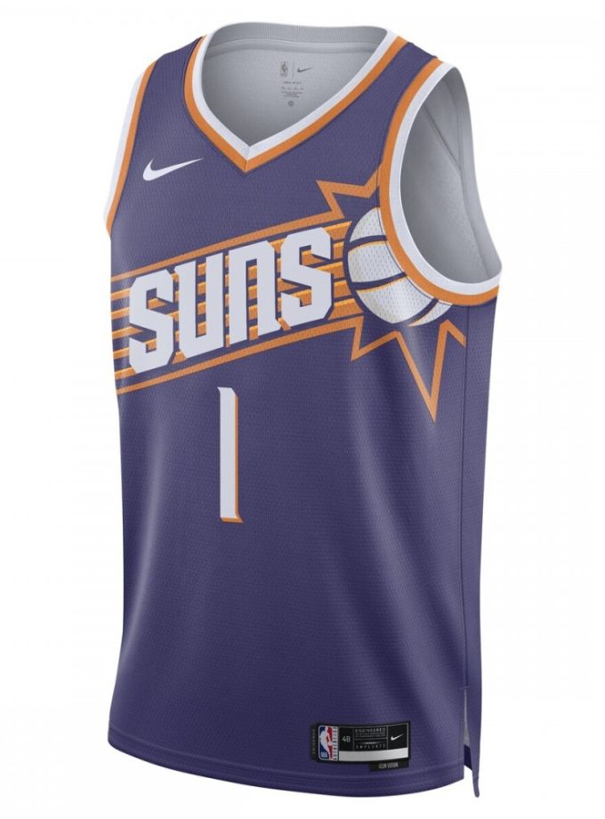 Devin Booker Phoenix Suns Nike Unisex Swingman Jersey - Icon Edition - Purple