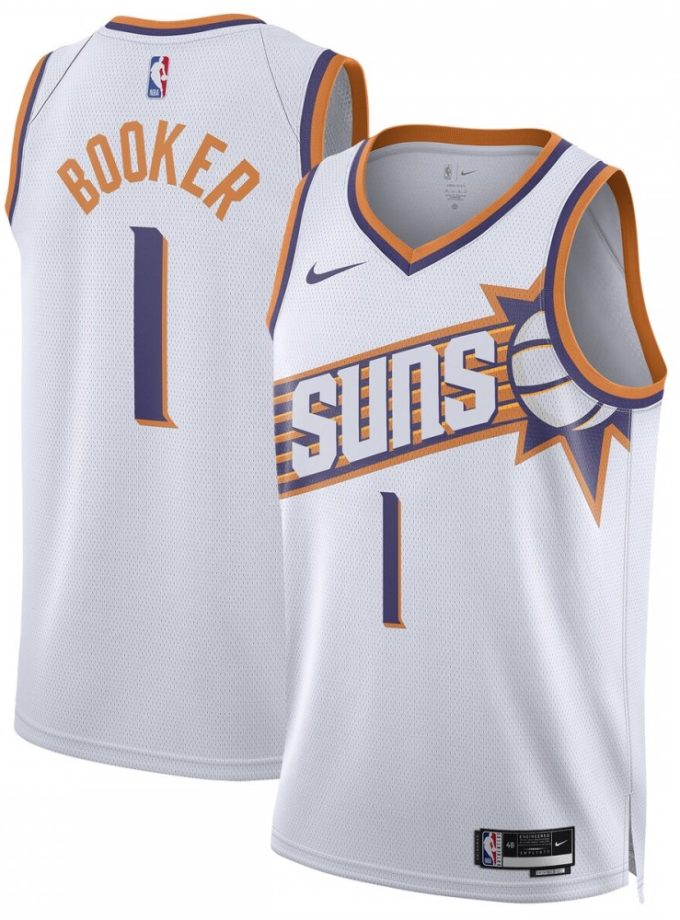 Devin Booker Phoenix Suns Nike Unisex Swingman Jersey - Association Edition - White