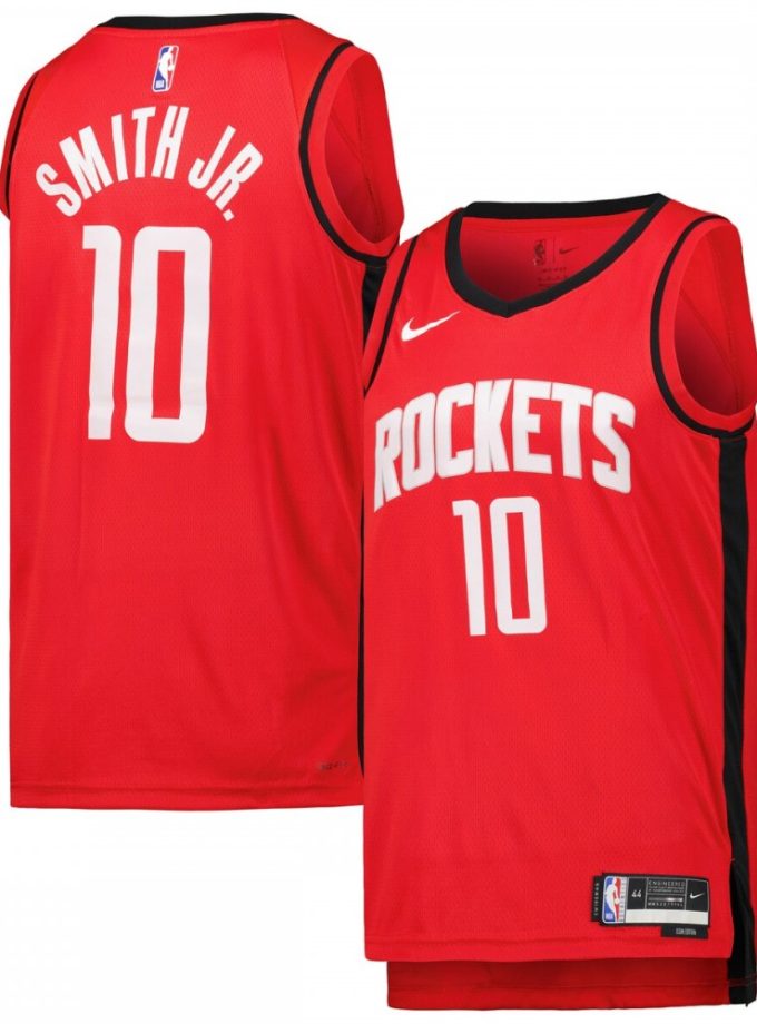 Jabari Smith Jr. Houston Rockets Nike Unisex Swingman Jersey - Icon Edition - Red