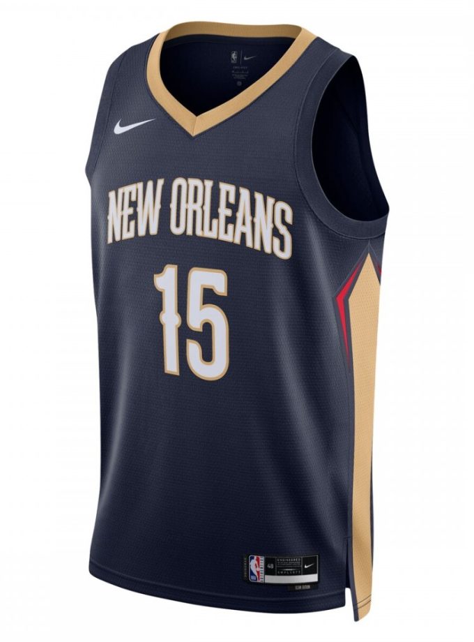 Jose Alvarado New Orleans Pelicans Nike Unisex Swingman Jersey - Icon Edition - Navy