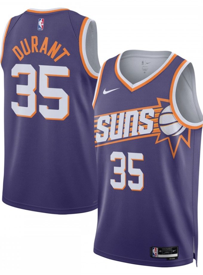 Kevin Durant Phoenix Suns Nike Unisex Swingman Jersey - Icon Edition - Purple