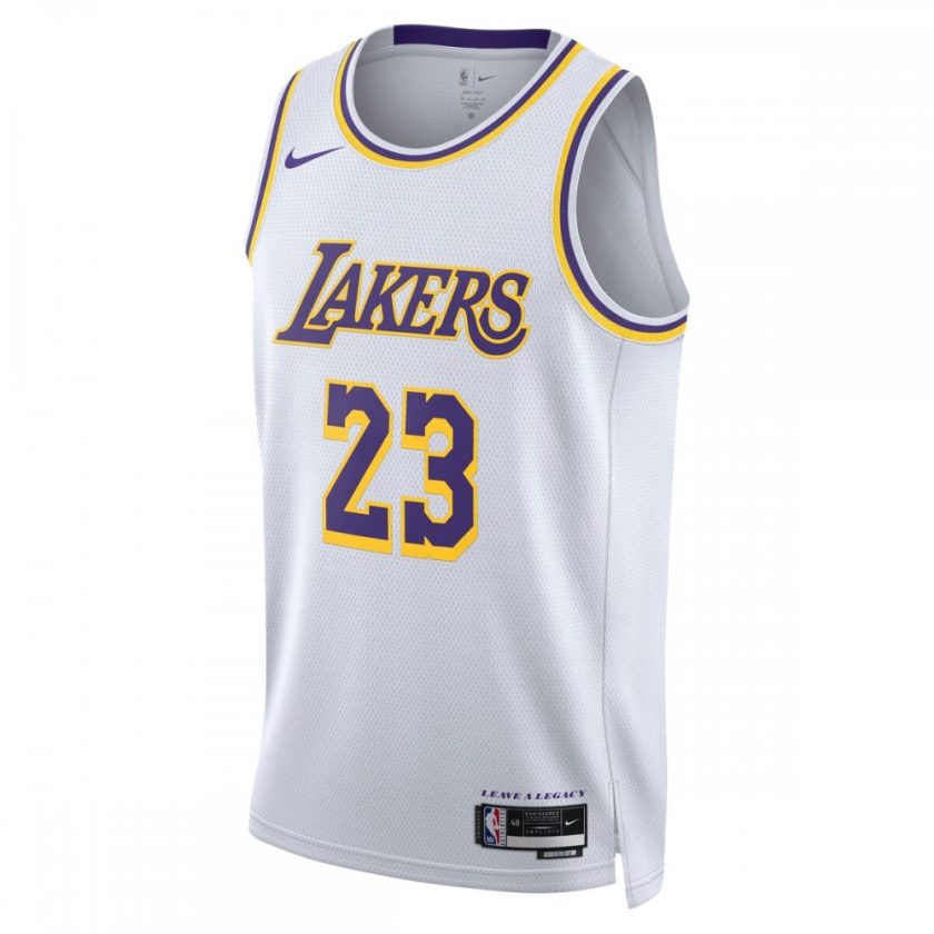 LeBron James Los Angeles Lakers Nike Unisex Swingman Jersey - Association Edition - White