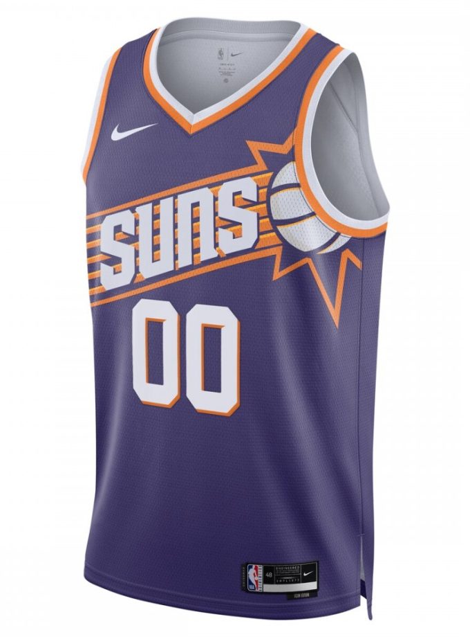 Phoenix Suns Nike Unisex Swingman Custom Jersey - Purple - Icon Edition